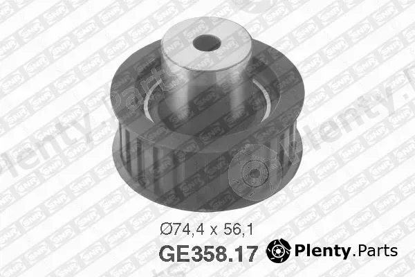 SNR GE358.17 — Deflection/Guide Pulley, timing belt