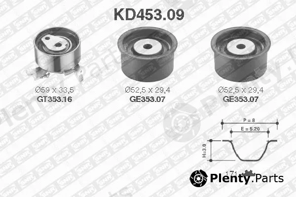 SNR KD453.09 — Timing Belt Kit