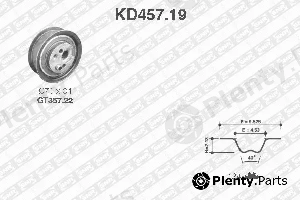 SNR KD457.19 — Timing Belt Kit