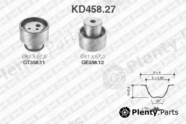 SNR KD458.27 — Timing Belt Kit