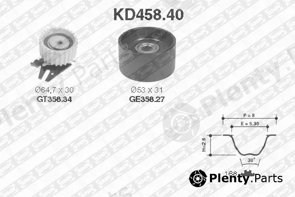 SNR KD458.40 — Timing Belt Kit