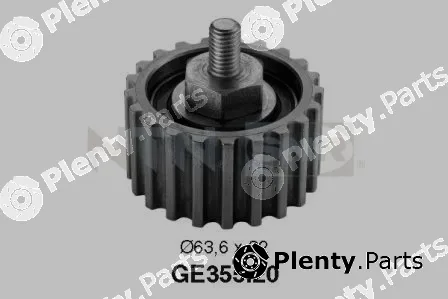 SNR GE355.20 — Deflection/Guide Pulley, timing belt