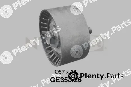 SNR GE358.26 — Deflection/Guide Pulley, timing belt