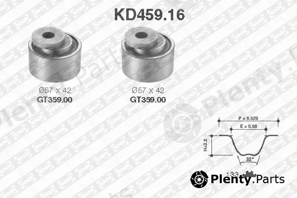 SNR KD459.16 — Timing Belt Kit