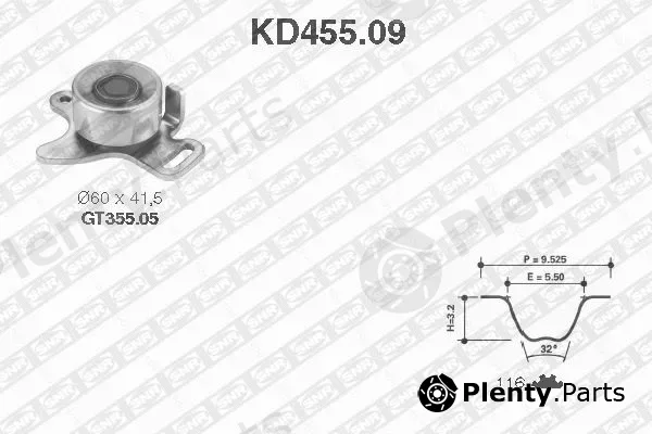 SNR KD455.09 — Timing Belt Kit