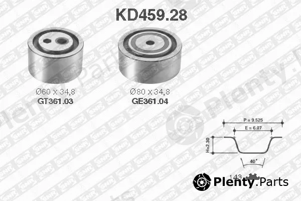 SNR KD459.28 — Timing Belt Kit