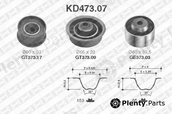 SNR KD473.07 — Timing Belt Kit
