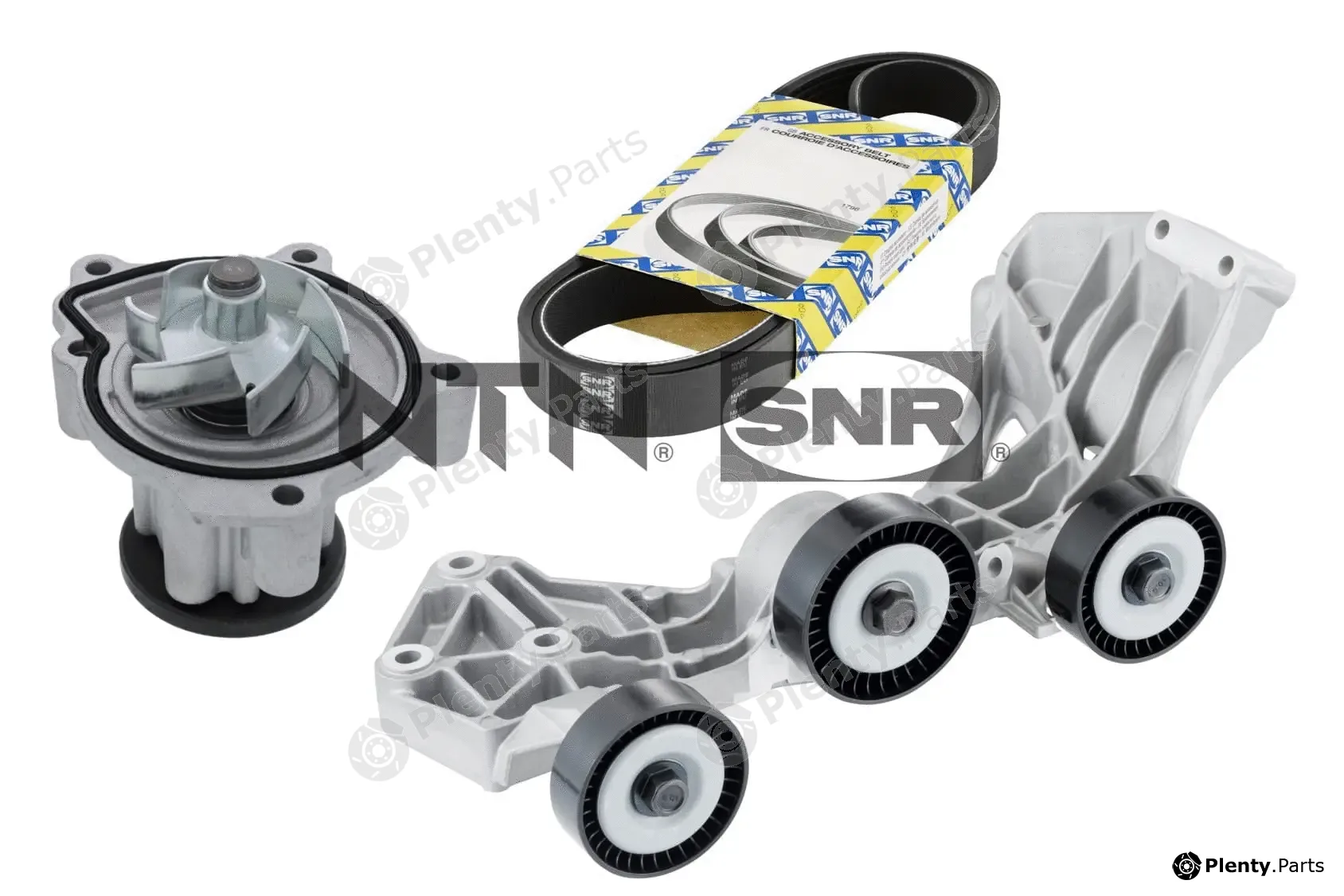 SNR KAP851.030 — Water Pump + V-Ribbed Belt Kit