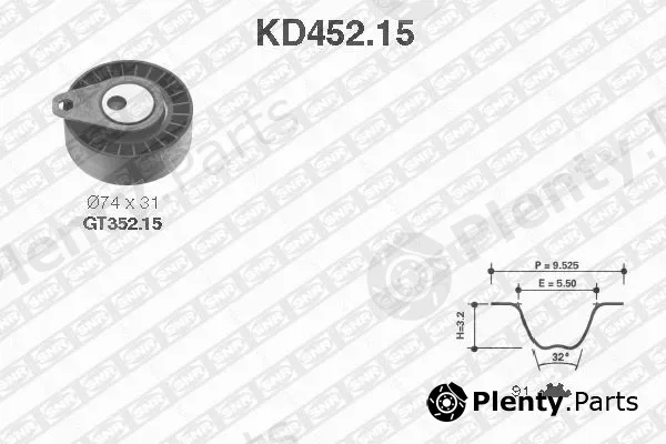 SNR KD452.15 — Timing Belt Kit