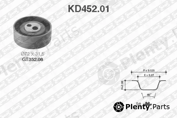 SNR KD452.01 — Timing Belt Kit