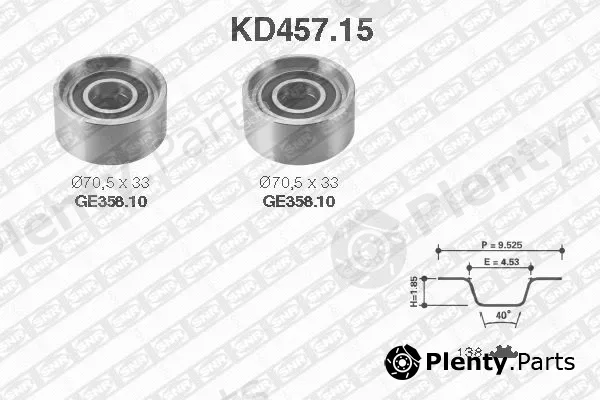 SNR KD457.15 — Timing Belt Kit