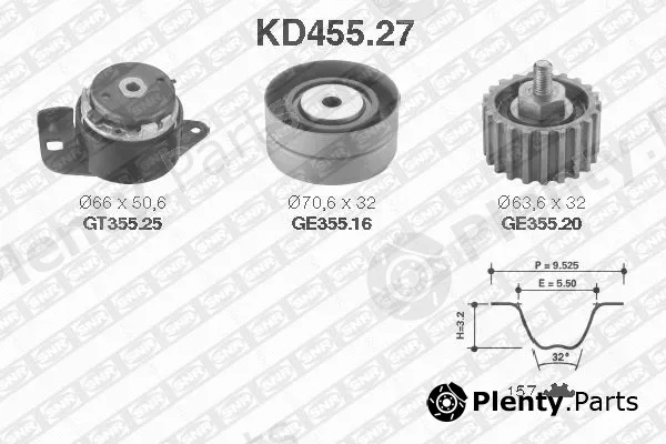 SNR KD455.27 — Timing Belt Kit