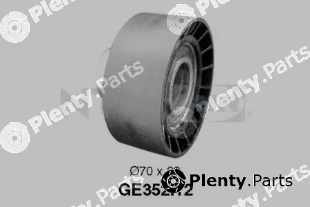 SNR GE352.12 — Deflection/Guide Pulley, timing belt