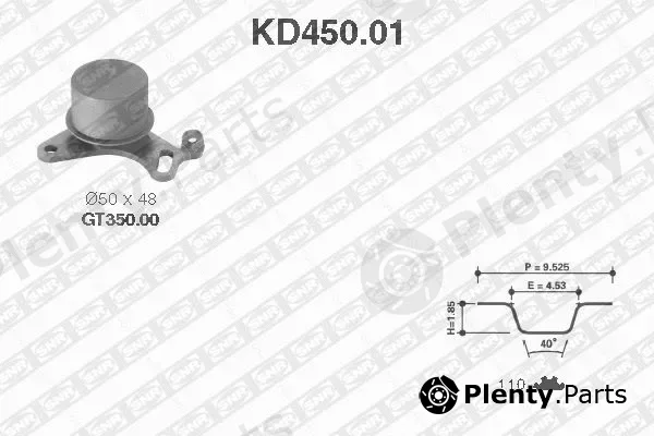 SNR KD450.01 — Timing Belt Kit
