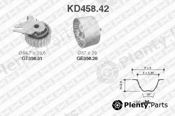 SNR KD458.42 — Timing Belt Kit