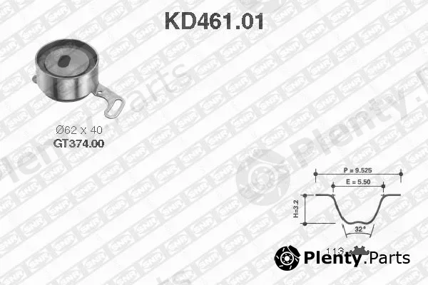 SNR KD461.01 — Timing Belt Kit