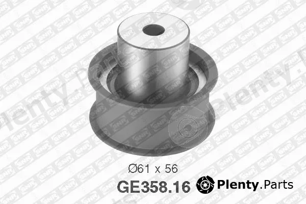 SNR GE358.16 — Deflection/Guide Pulley, timing belt