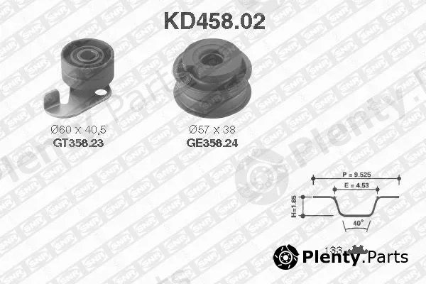 SNR KD458.02 — Timing Belt Kit