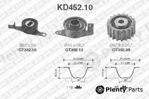 SNR KD452.10 — Timing Belt Kit
