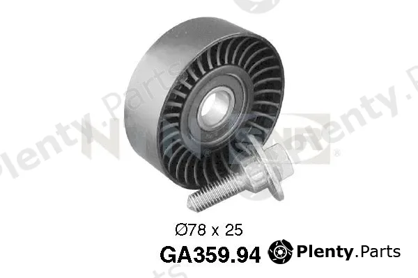 SNR GA359.94 — Deflection/Guide Pulley, V-ribbed belt