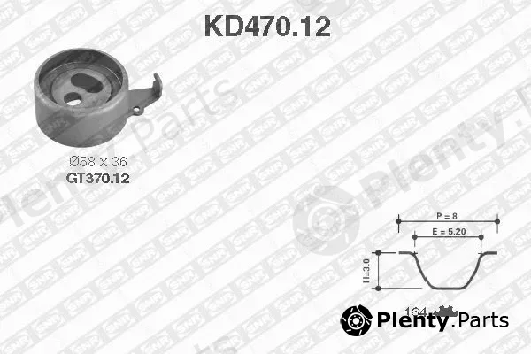 SNR KD470.12 — Timing Belt Kit