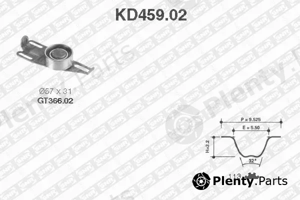 SNR KD459.02 — Timing Belt Kit