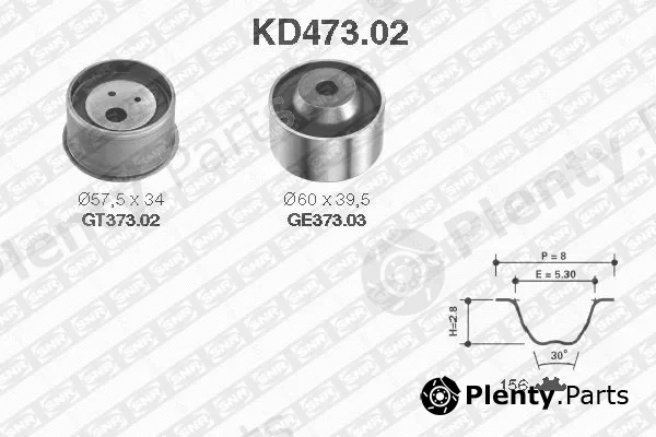 SNR KD473.02 — Timing Belt Kit