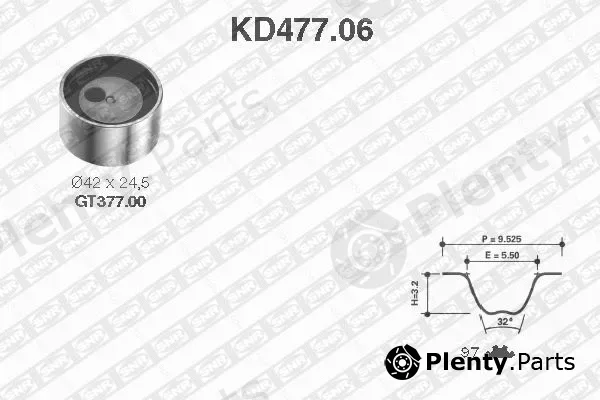 SNR KD477.06 — Timing Belt Kit