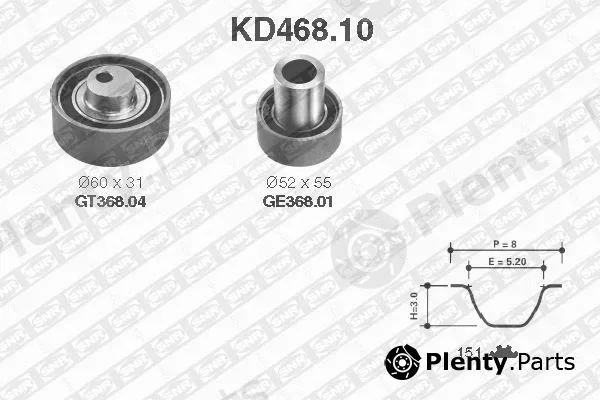 SNR KD468.10 — Timing Belt Kit