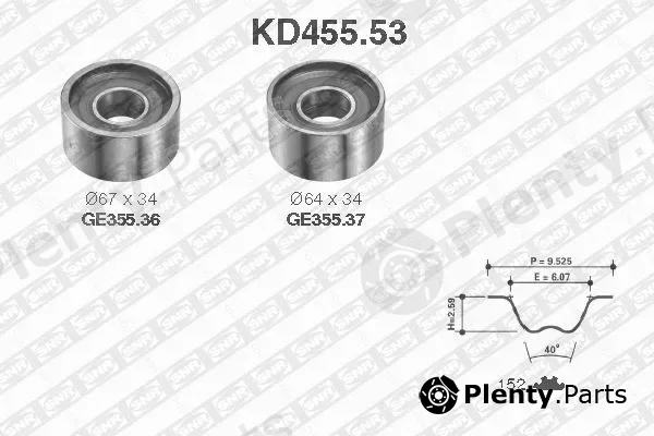 SNR KD455.53 — Timing Belt Kit