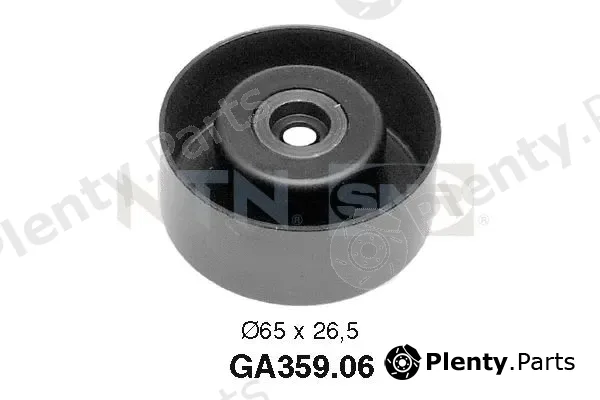 SNR GA359.06 — Deflection/Guide Pulley, V-ribbed belt