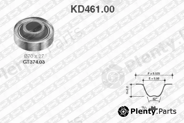 SNR KD461.00 — Timing Belt Kit