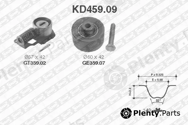 SNR KD459.09 — Timing Belt Kit