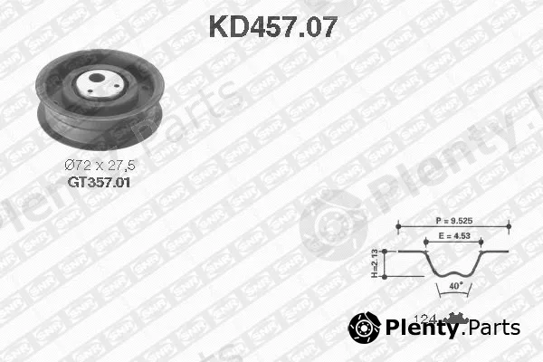 SNR KD457.07 — Timing Belt Kit