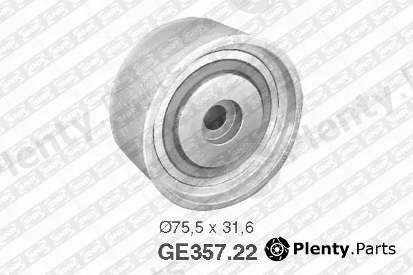 SNR GE357.22 — Deflection/Guide Pulley, timing belt