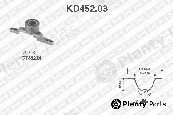 SNR KD452.03 — Timing Belt Kit