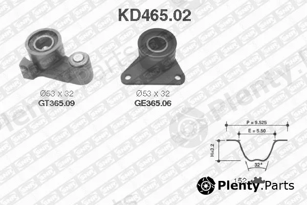 SNR KD465.02 — Timing Belt Kit
