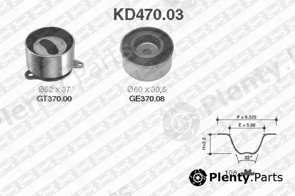SNR KD470.03 — Timing Belt Kit