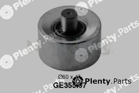 SNR GE355.07 — Deflection/Guide Pulley, timing belt