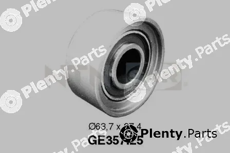 SNR GE357.25 — Deflection/Guide Pulley, timing belt