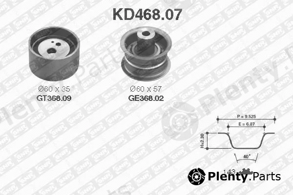 SNR KD468.07 — Timing Belt Kit