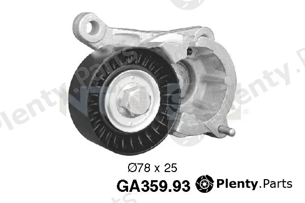 SNR GA359.93 — Tensioner Pulley, V-ribbed belt