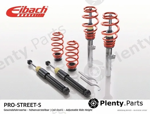 Eibach PSS65-87-001-01-22 — Suspension Kit, springs/shock absorbers Pro-Street-S