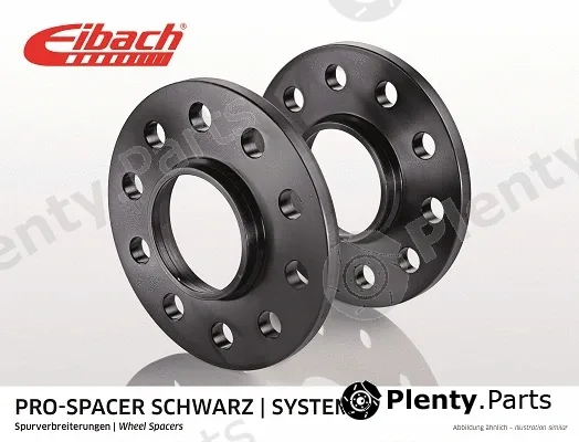 Eibach S90-2-20-020-B — Track Widening Pro-Spacer - Track-Widening