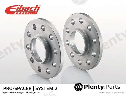 Eibach S90-2-15-063 — Track Widening Pro-Spacer - Track-Widening