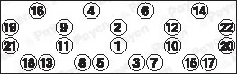 Payen HBS011 — Cylinder Head Bolt Set