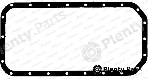 Payen JH409 — Gasket, oil sump