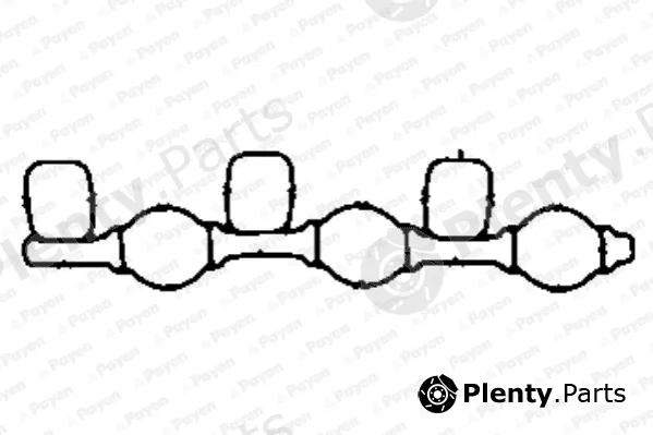 Payen JD5872 — Gasket, intake manifold