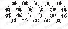Payen HBS059 — Cylinder Head Bolt Set