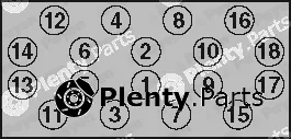 Payen HBS288 — Cylinder Head Bolt Set